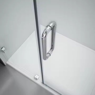 Cửa tắm trượt chống nước và cách nhiệt trong khung thép không gỉ với kính