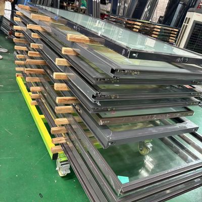 Cửa thủy tinh trong suốt kính kính hai kính cửa kính nhiệt cách nhiệt gấp đôi