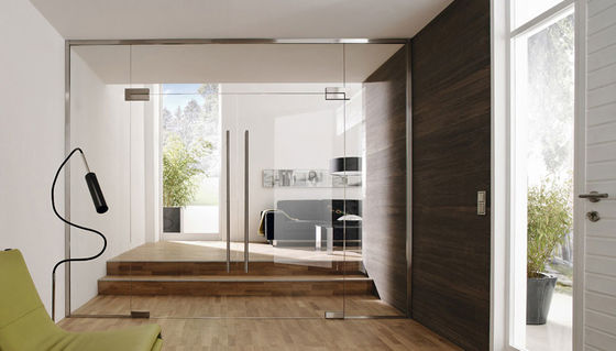 View Full Frameless kính trong suốt tường phân vùng cho văn phòng, nhà, xưởng