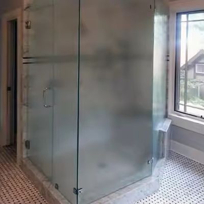 Đơn vị tắm Kiểm phòng tắm 6mm 8mm cửa kính kích thước tiêu chuẩn phòng tắm