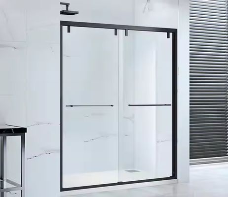 Vách kính trượt bên hông cho phòng tắm bằng nhôm kính thép không gỉ phòng tắm vòi hoa sen đi bộ