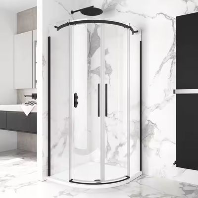 Vách kính trượt bên hông cho phòng tắm bằng nhôm kính thép không gỉ phòng tắm vòi hoa sen đi bộ