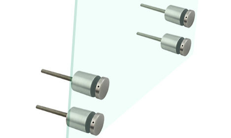 Bu-lông Giá Đỡ Tấm Chân Đế Bằng Thép Không Gỉ, Phụ Kiện Phần Cứng Dành Cho Cầu Thang Ngoài Trời và Ban Công