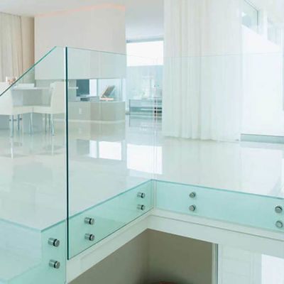 Chốt cố định lan can kính gắn tường không khung bằng thép không gỉ có thể điều chỉnh