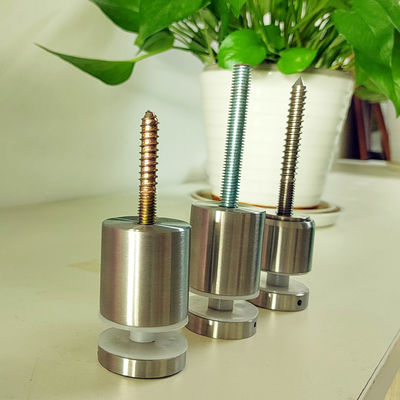Chốt cố định lan can kính gắn tường không khung bằng thép không gỉ có thể điều chỉnh