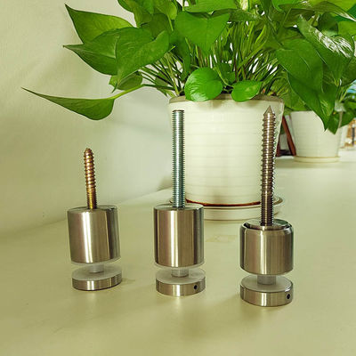 Chốt cố định lan can kính gắn tường không khung bằng thép không gỉ có thể điều chỉnh