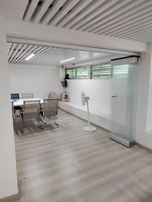 Fluorocarbon phun nhôm trượt cửa gấp với nứt nhiệt