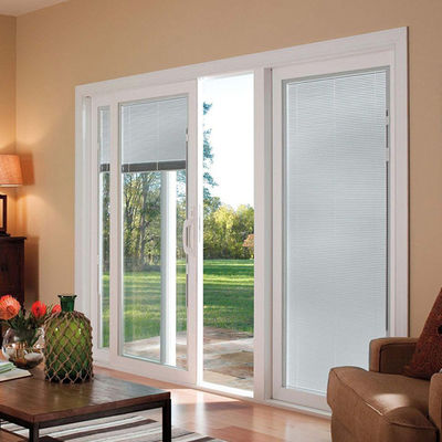 Thiết kế mới hợp kim nhôm kính cách nhiệt Inward Swing Casement Windows With Inner Blind