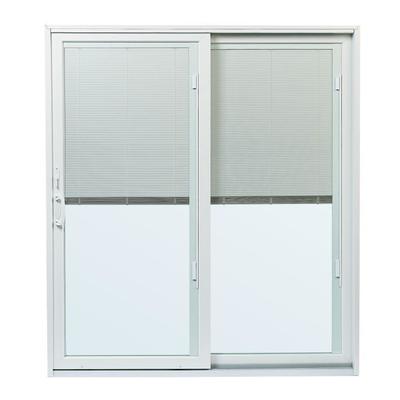 Thiết kế mới hợp kim nhôm kính cách nhiệt Inward Swing Casement Windows With Inner Blind
