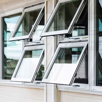 High Security Aluminum Frame Tilt And Turn Window với một cửa sổ