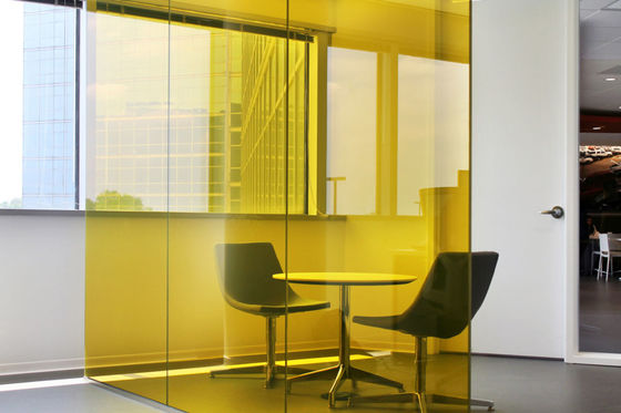 View Full Frameless kính trong suốt tường phân vùng cho văn phòng, nhà, xưởng