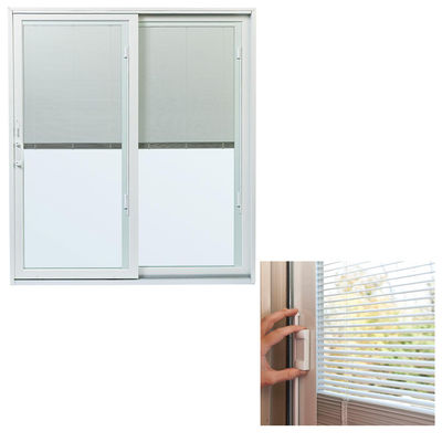 Thiết kế mới hợp kim nhôm kính cách nhiệt Inward Swing Casement Windows With Inner Blind